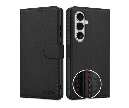 Etui / obudowa na smartfona Tech-Protect Wallet Galaxy S26 Black/Red